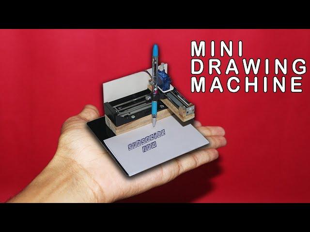 How to make Mini CNC Drawing Machine | Arduino Project