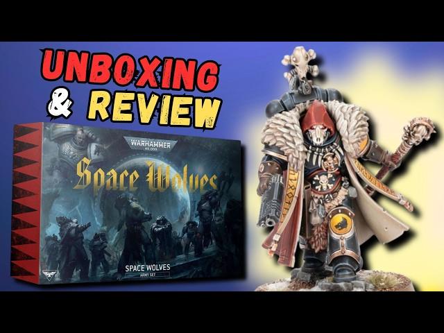 The best Primaris Marines to date? (Space Wolves Army Unboxing & Review)