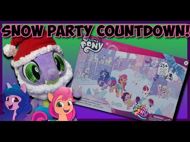 My Little Pony New Generation Snow Party Countdown Advent Calendar 2021! Part 1