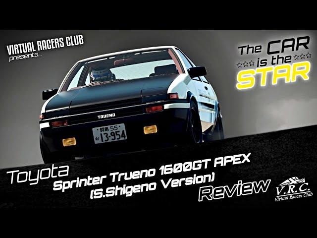 Toyota SPRINTER TRUENO GT-APEX (AE86 Shuichi Shigena Version) `00