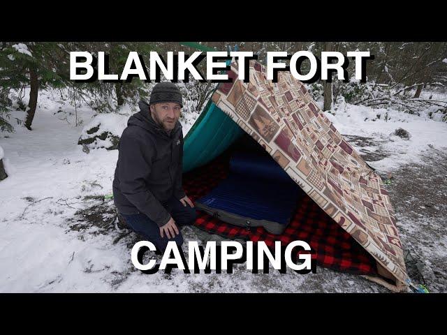 Blanket Fort Camping