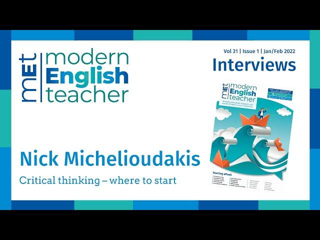 MET Contributor Interview: Nick Michelioudakis