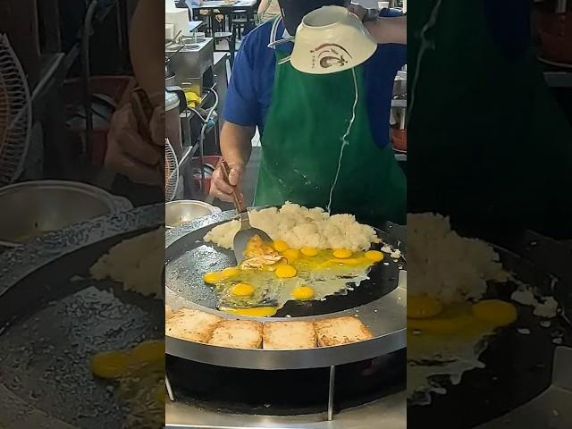 Only $2! Popular egg fried rice in Taiwan - Taiwanese Street Food