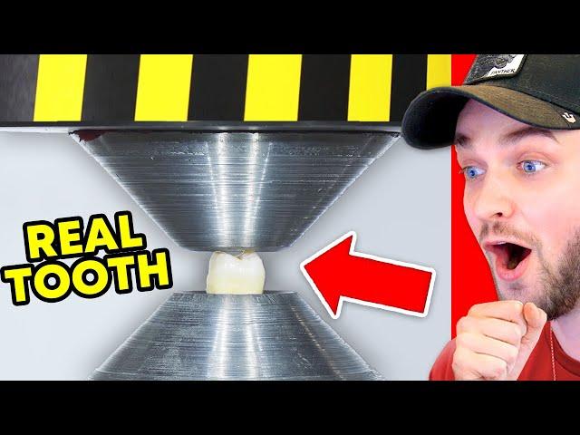 World’s *STRONGEST* Objects vs Hydraulic Press! (CRAZY)