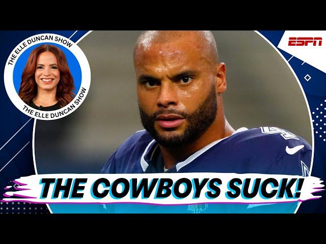 Dak Prescott gets HOT MIC advice from Elle Duncan!!