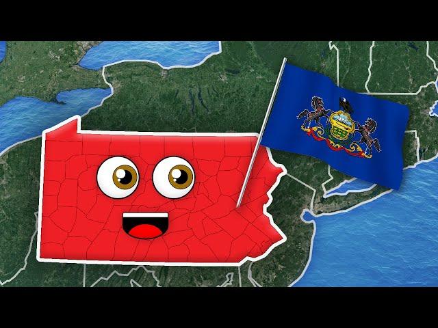 Pennsylvania - Geography & Counties | 50 States of America