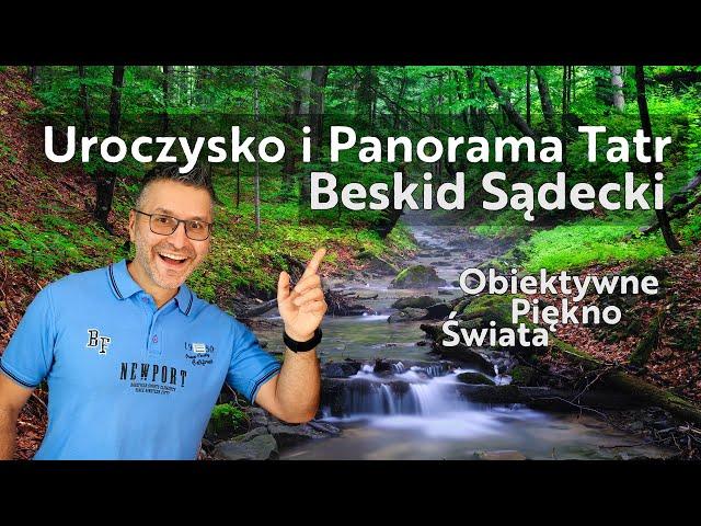  Uroczysko i Widok na Tatry  Magiczna Bacówka nad Wierchomlą - Beskid Sądecki