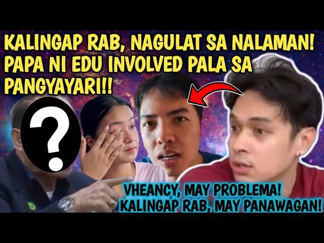 HALA VHEANCY may Problema? Kuya RAB may panawagan baka matulungan si VHEANCY! OMG! Grabe ang BULONG!