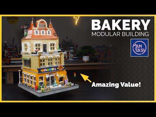 Amazing Value for this Modular Building! Pantasy Bricks Bakery Review