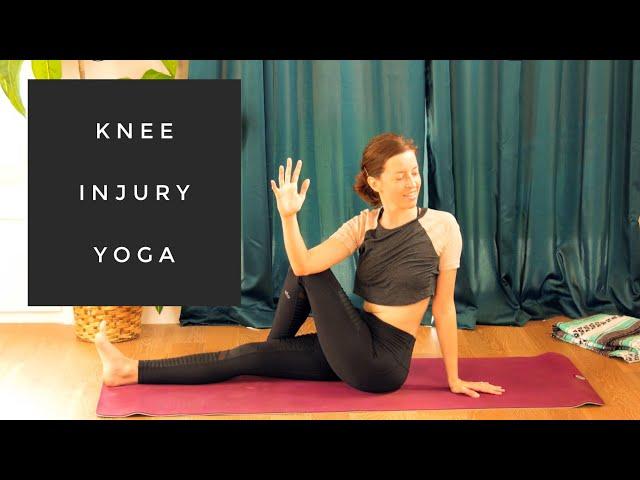 Yoga for Sensitive Knees - Post Knee Surgery or Injury Flow || Gentle & Safe Modifications