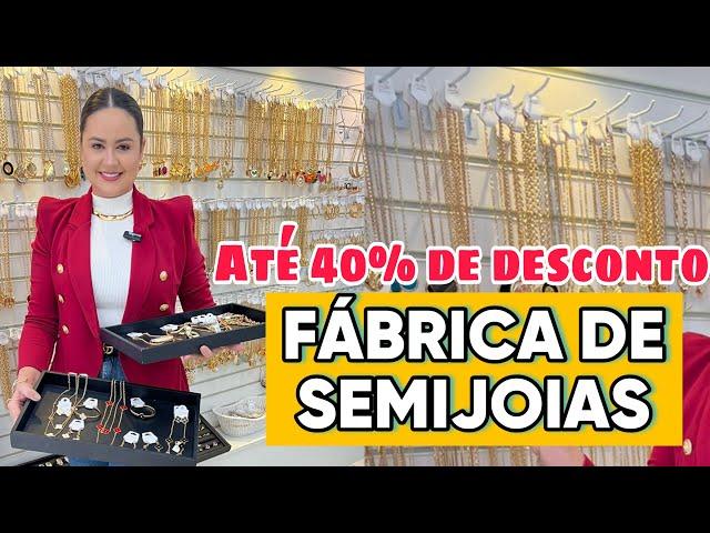 SEMIJOIAS PARA REVENDA/ COMPRE DIRETO DO FABRICANTE EM GOIÂNIA.