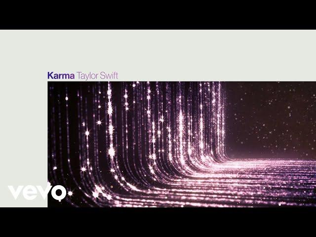 Taylor Swift - Karma (Lyric Video)