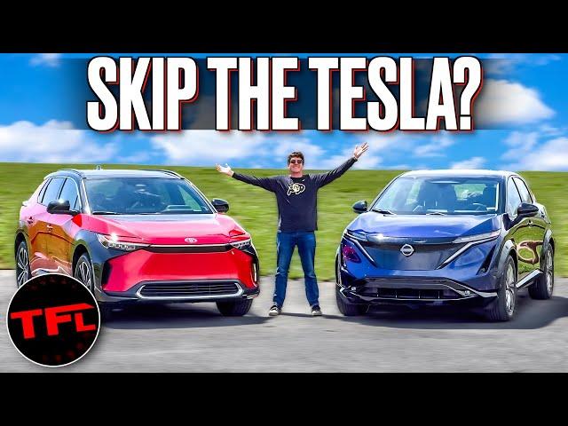 Toyota bZ4X vs. Nissan Ariya: Which EV Should You Go For If You DON'T Want a Tesla?