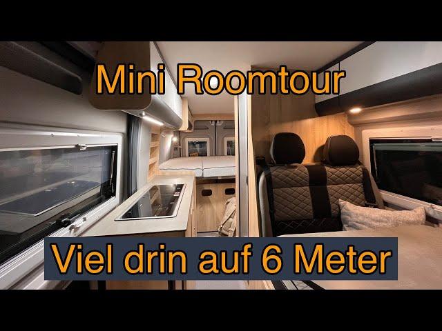 So VIEL steckt im 6m Camper - Clever Move mit Aufstelldach Roomtour