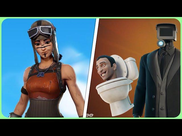 Renegade Raider RETURNING & Skibidi Toilet x Fortnite..