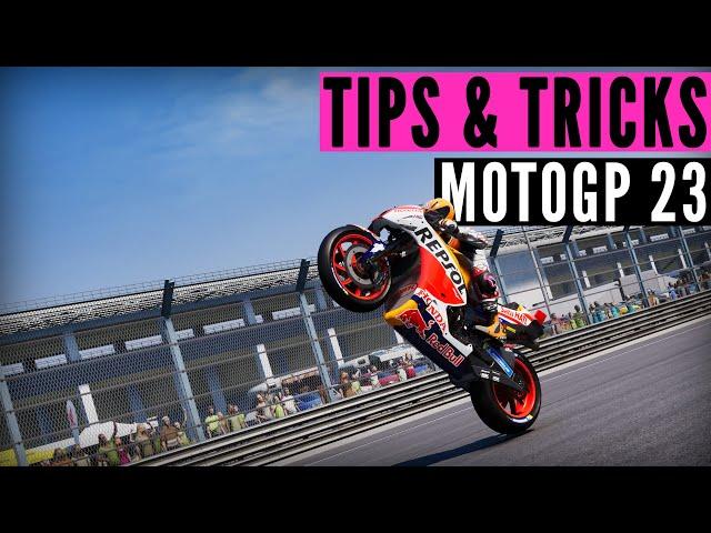 Top 10 MotoGP 23 TIPS & TRICKS