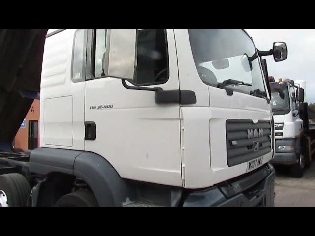 MAN TGA 32.400 8X4 TIPPER REG: WX07 AWJ