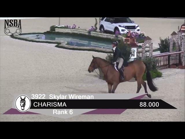 Andre's Take: Skylar Wireman & Charisma | 2022 WEC Ocala Hunter Derby 3'6"-3'9" - Handy Round