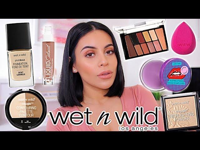 EVERYDAY MAKEUP ROUTINE USING ONLY WET N WILD: NEW DEWY FOUNDATION!  *affordable + long wearing*