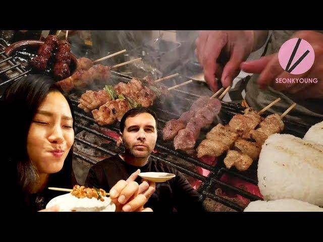 REAL AUTHENTIC LOCAL Yakitori, Japanese Grilled Chicken!!