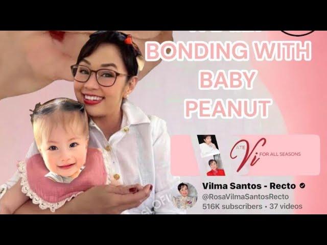 FAMILY BONDING WITH BABY PEANUT | Vilma Santos - Recto