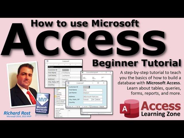 How to use Microsoft Access - Beginner Tutorial