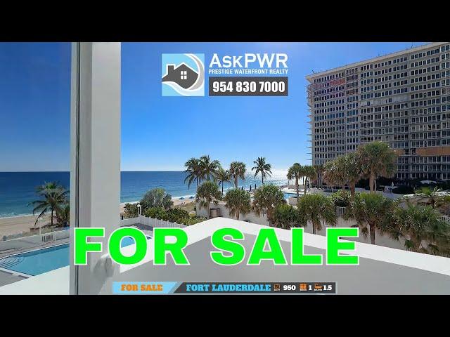 Bright 1-Bedroom Condo with Oceanfront Views | Galt Towers, Fort Lauderdale