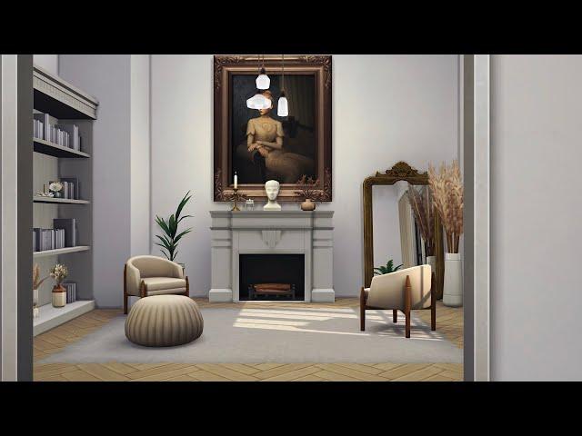 Parisian Apartment • The Sims 4 • No CC | Speed Build