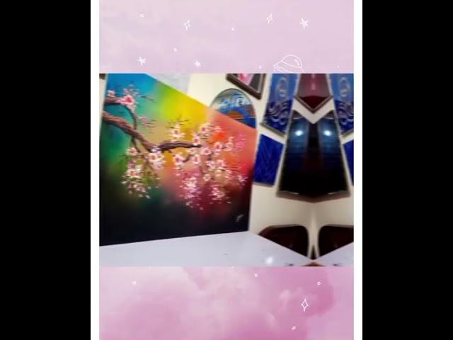 Amazing blooming Flowers Painting#vibrantcolors  #artmix #flowers ~K.K Art Studio 