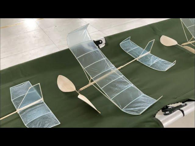 Pesawat Tenaga Karet Limited Penny Plane Fun Fly