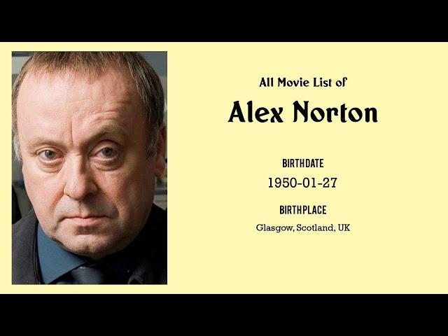 Alex Norton Movies list Alex Norton| Filmography of Alex Norton