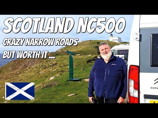 Vanlife Tackling The Tricky Roads Scotland NC500 van life uk.