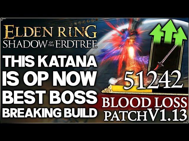 Shadow of the Erdtree - This Weapon = INSANE Now - Best INFINITE Bleed Build Guide - Elden Ring DLC!