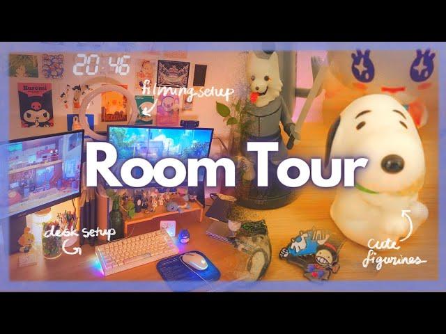 2024 Nostalgiacore Cozy Room Tour!  Game Collection + WFH Setup