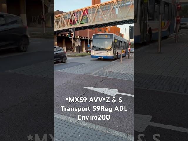 *MX59 AVV*Z & S Transport 59Reg ADL Enviro200 #busspotting #fortheloveofbuses #travel