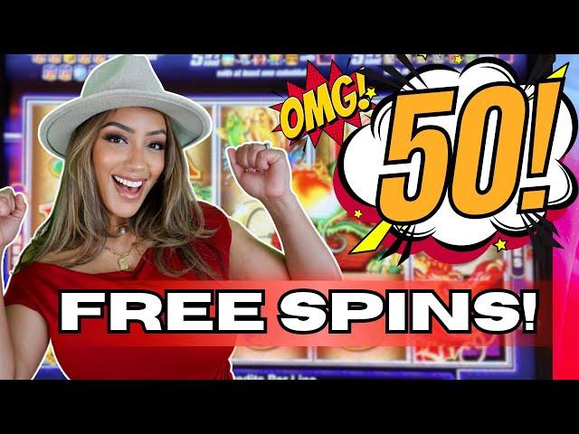 OMG!  50 FREE SPINS Lead to Insane Jackpot WIN! — A Must See  