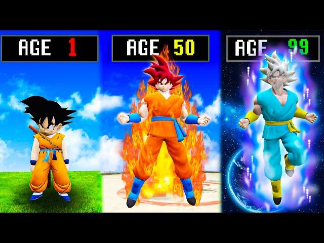 Surviving 99 YEARS As GOKU in GTA 5