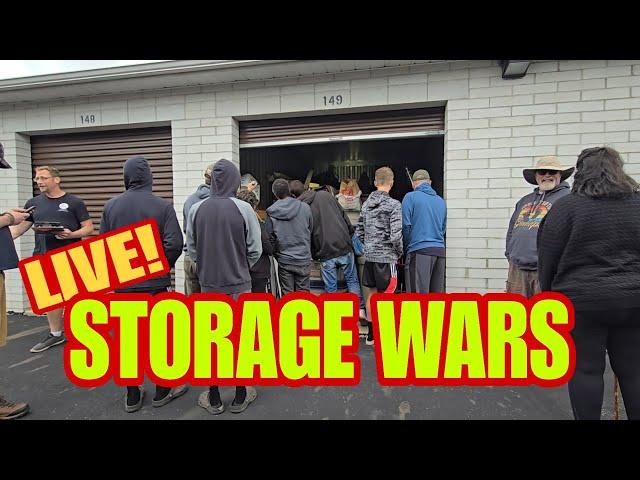 LIVE Storage Wars AUCTION With 8 ABANDONED STORAGE UNITS With @2ndCentsIncAuctionsCleveland