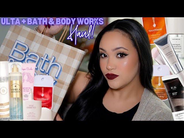 MINI BATH & BODY WORKS HAUL + ULTA HAUL! | BODYCARE, SKINCARE & MORE! | AMY GLAM 