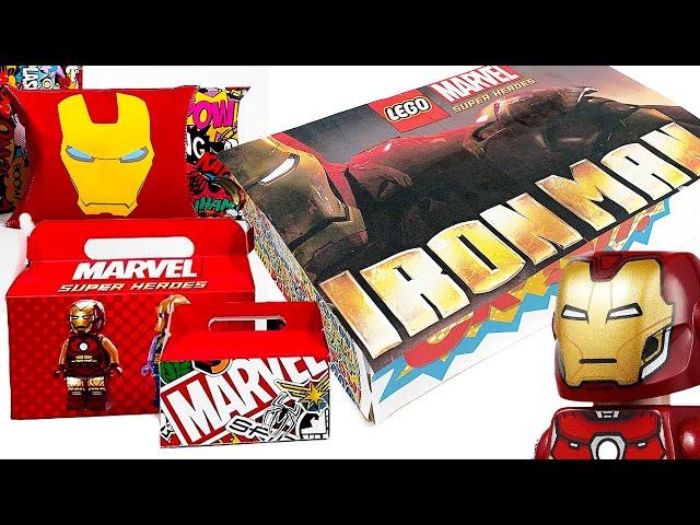 UNBOXING Mystery LEGO Iron Man Super Heroes Blind Box | Collection | Paper DIY