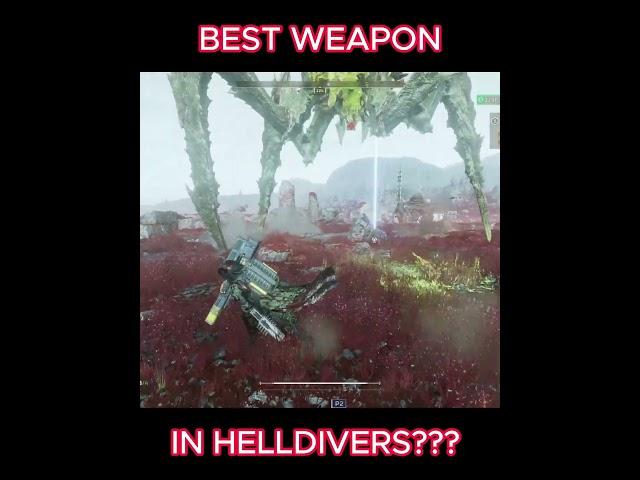 HELLPOD BEST WEAPON SHORT #helldivers2 #gaming #helldivers #bestweapons #hellpod #stier