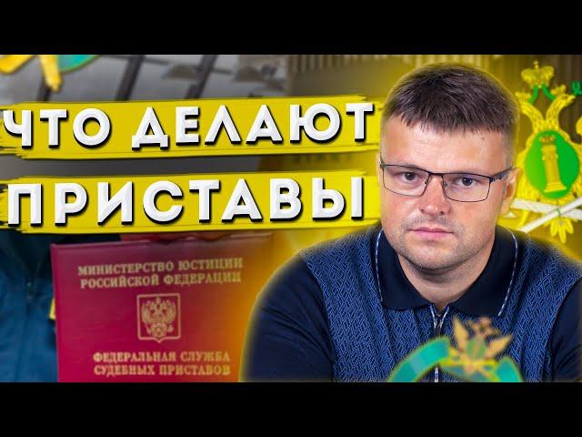 Что делают приставы. Пришли приставы что делать