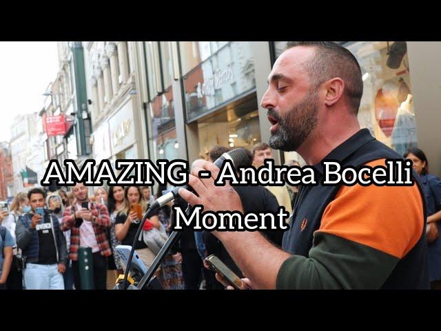 AMAZING MOMENT, GUY SINGS PERFECT IN ITALIAN | Ed Sheeran - Perfect | Allie Sherlock cover