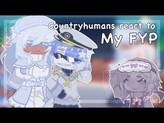 Countryhumans react to my FYP || Part 3/?? || SHORT || Gacha Life 2 || @spacylunary