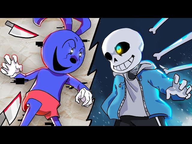 SANS vs CLONE RIGGY (Undertale Animation)