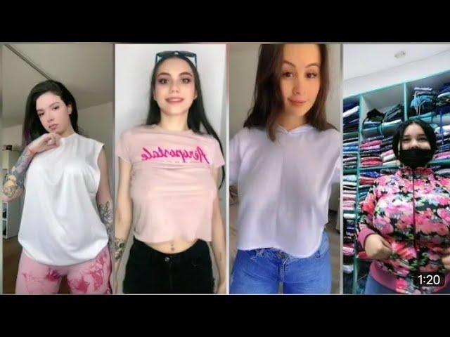 No Bra Challenge Tiktok Compilation _ Part 8 new video 2023