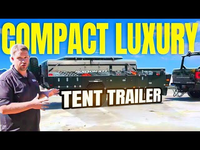 FIRST LOOK! Compact Luxury Tent Trailer | MDC Robson XTT Dual Fold