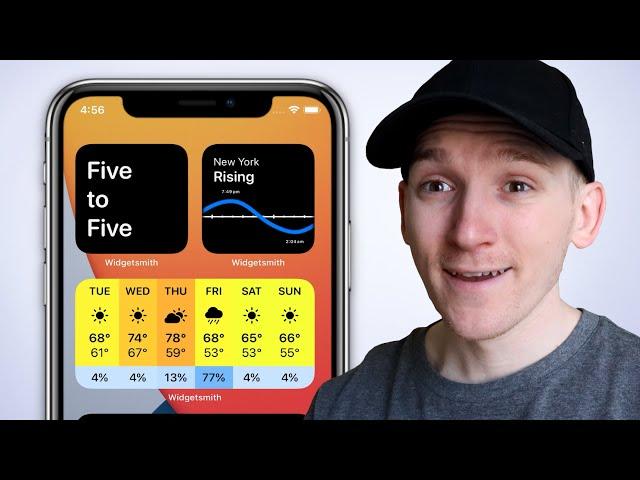 How to Use Widgetsmith Custom Widgets in iOS 14