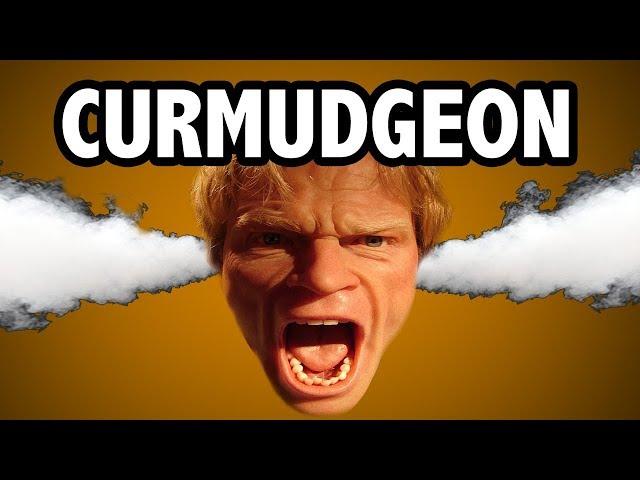 Learn English Words - CURMUDGEON - Meaning, Vocabulary with Pictures and Examples