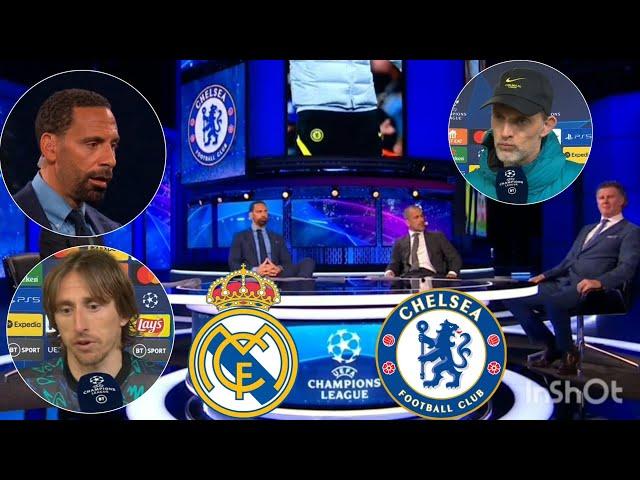 Real Madrid vs Chelsea 2-3 (5-4) Post Match Analysis by Rio Ferdinand, Steve McManaman and Joe Cole